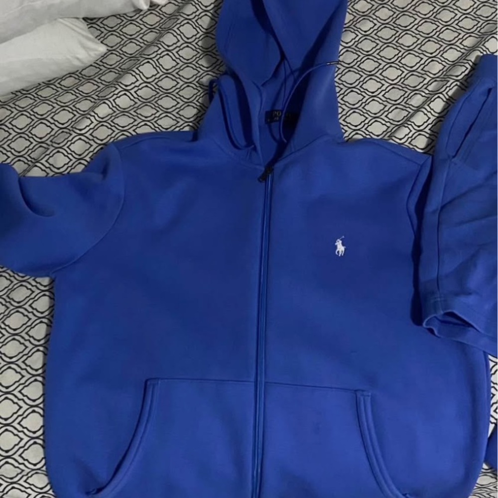 Polo by Ralph Lauren Kids Blue Hoodie